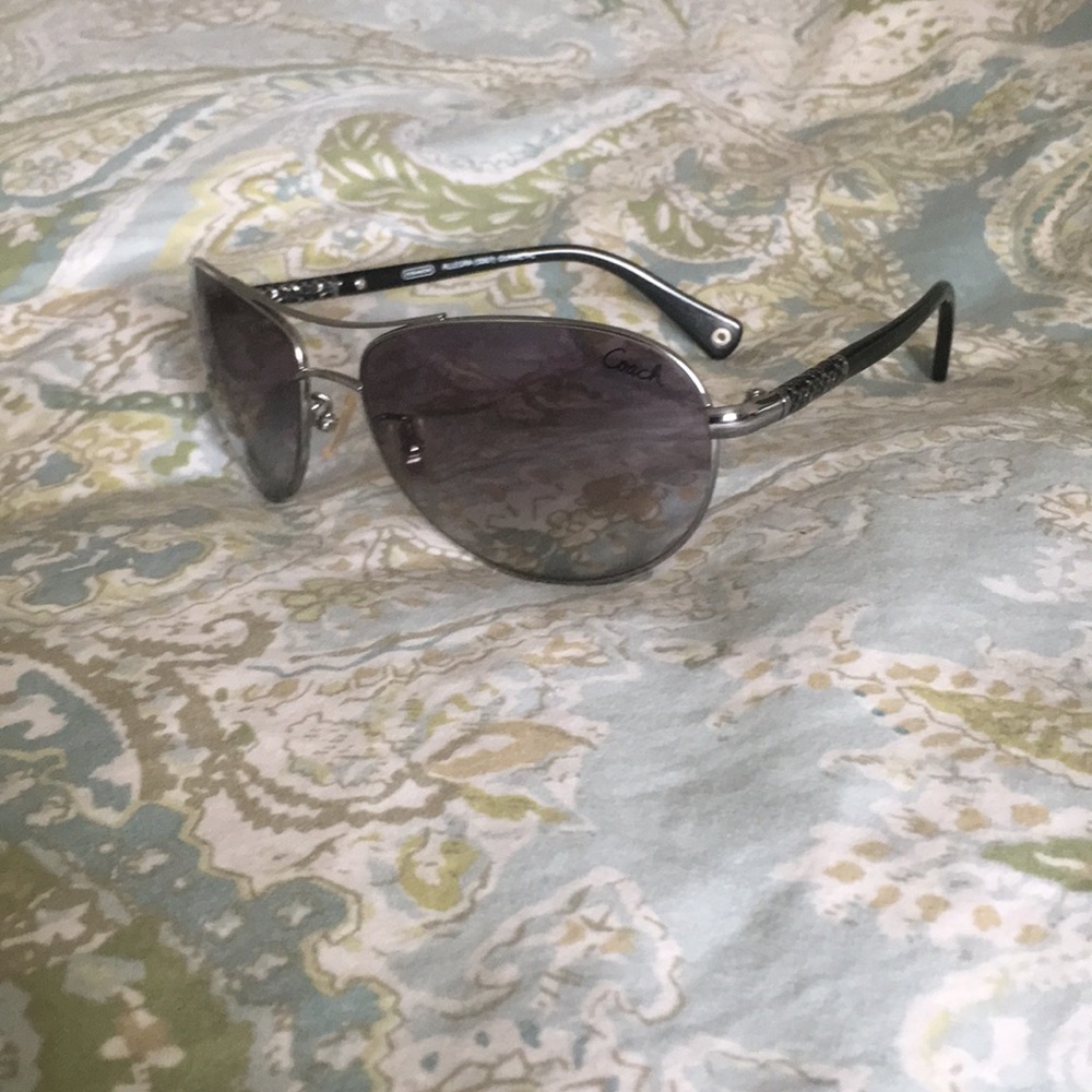 Coach aviator sunglasses